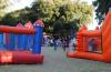 Juegos inflables en Feria Parque Batlle