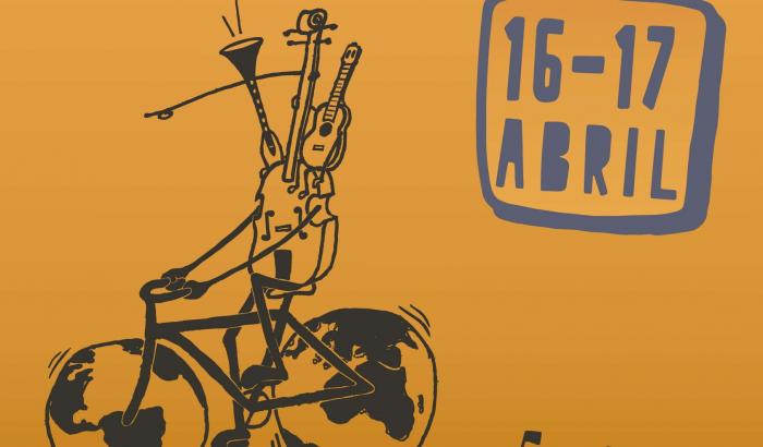 Poster Oficial. Día Mundial de la Bicicleta.