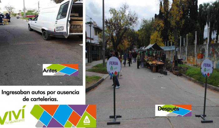 El antes y el después de la Feria Municipal de Nicolás Piaggio